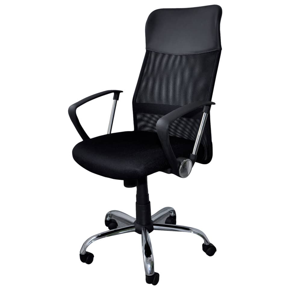 Drehstuhl Korfu mit Armlehnen schwarz   Typ TILT OFFICE PRODUCTS 23023331-05 OFFICE PRODUCTS 23023331-05 Typ TILT