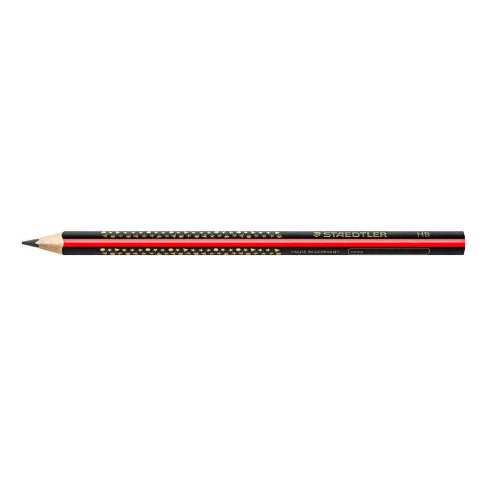 Bleistift Jumbo HB, schwarz/rot STAEDTLER 1285-2
