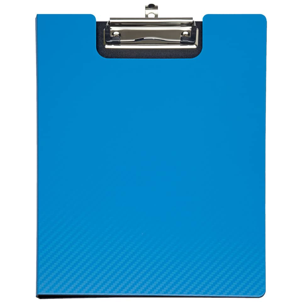 Schreibmappe MAULflexx, Polypropylen, A4, Klemme: kurze Seite, blau MAUL 23611 37 MAUL 23611 37 Kunststoff