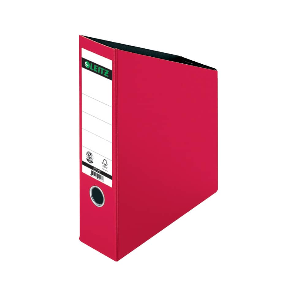 Stehsammler, A4, Hartpappe, rot LEITZ 2423-00-25 LEITZ 24230025 Hartpappe