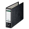Qualitäts-Ordner 180° Hartpappe, A4 quer, 80mm, schwarz LEITZ 1074-00-00 LEITZ 10740095 77mm