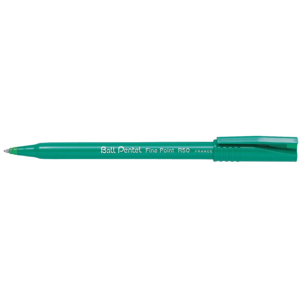 Tintenroller Ball Pentel R50, 0,4mm, grün PENTEL R50-D PENTEL R50D