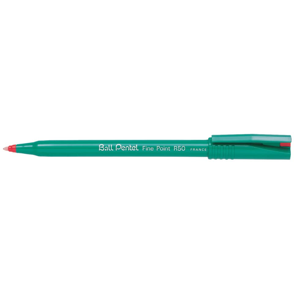 Tintenroller Ball Pentel R50, 0,4mm, rot PENTEL R50-B PENTEL R50B