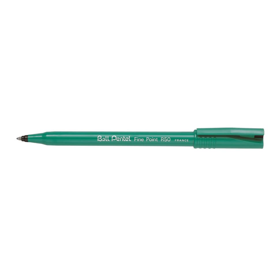 Tintenroller Ball Pentel R50, 0,4mm, schwarz PENTEL R50-A PENTEL R50A