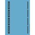 Ordnerrückenschild selbstklebend, 62 x 191 mm, breit/kurz, 100 Stück, blau LEITZ 1685-20-35 LEITZ 16852035 SK 25x4ST
