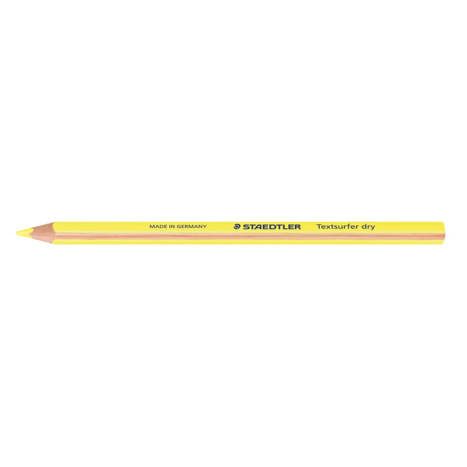 Trockentextmarker Textsurfer® dry, gelb STAEDTLER 128 64-1 STAEDTLER 12864-1 Dreikantform