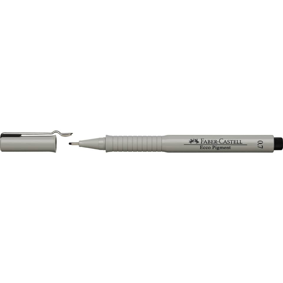 Pigmentliner Ecco 0,7mm schwarz FABER CASTELL 166799
