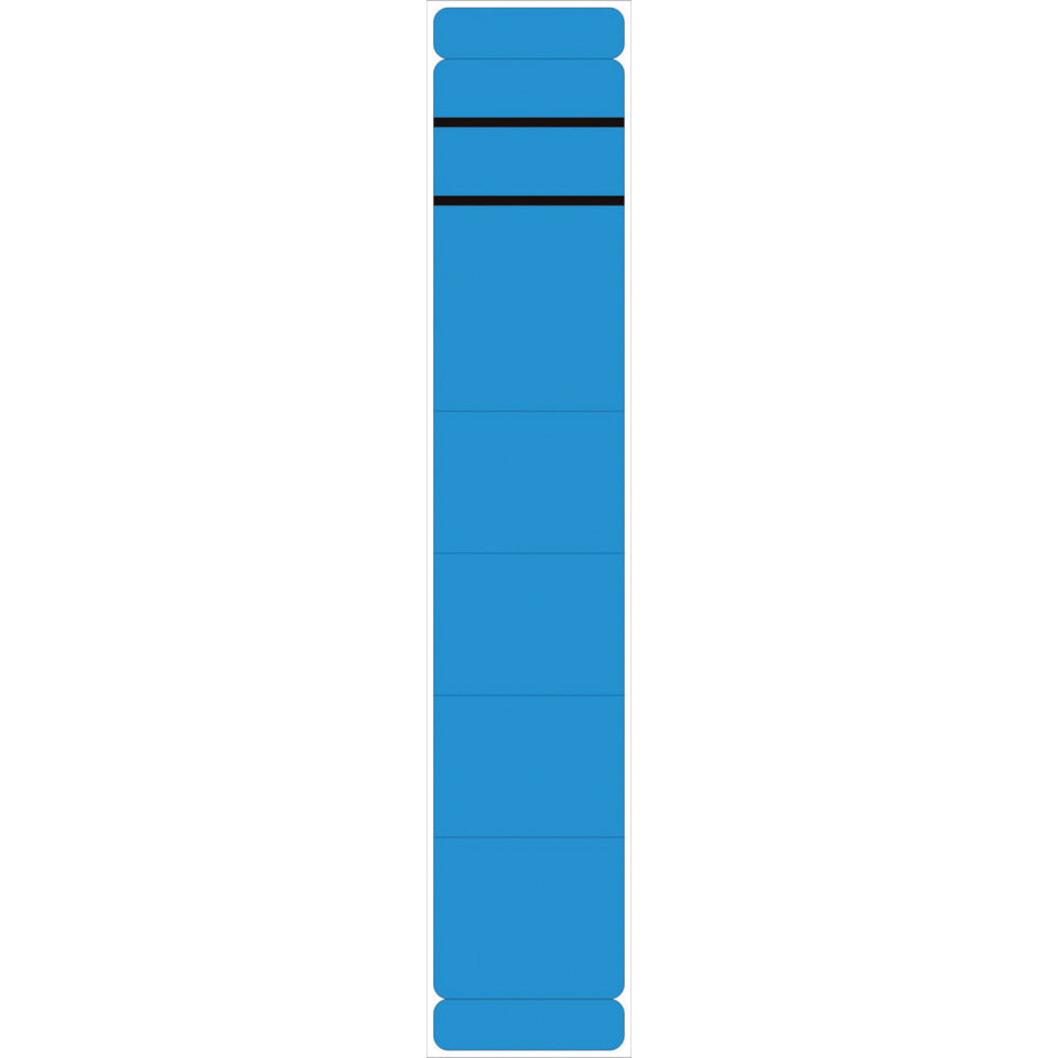 Ordnerrückenschild selbstklebend, 39 x 280 mm, schmal/lang, 10 Stück, blau  5866 NEUTRAL 5866  skl  Pg 10St