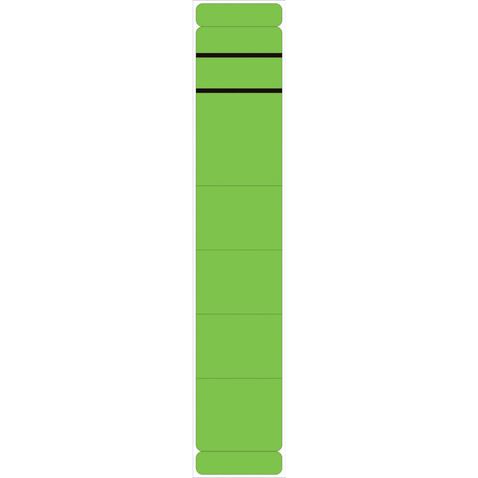 Ordnerrückenschild selbstklebend, 39 x 280 mm, schmal/lang, 10 Stück, grün  5867 NEUTRAL 5867  skl  Pg 10St