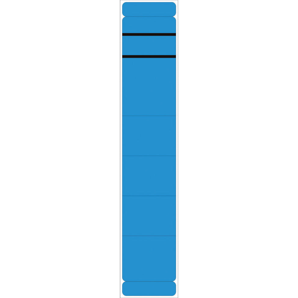 Ordnerrückenschild selbstklebend, 39 x 192 mm, schmal/kurz, 10 Stück, blau  5854 NEUTRAL 5854  skl  Pg 10St
