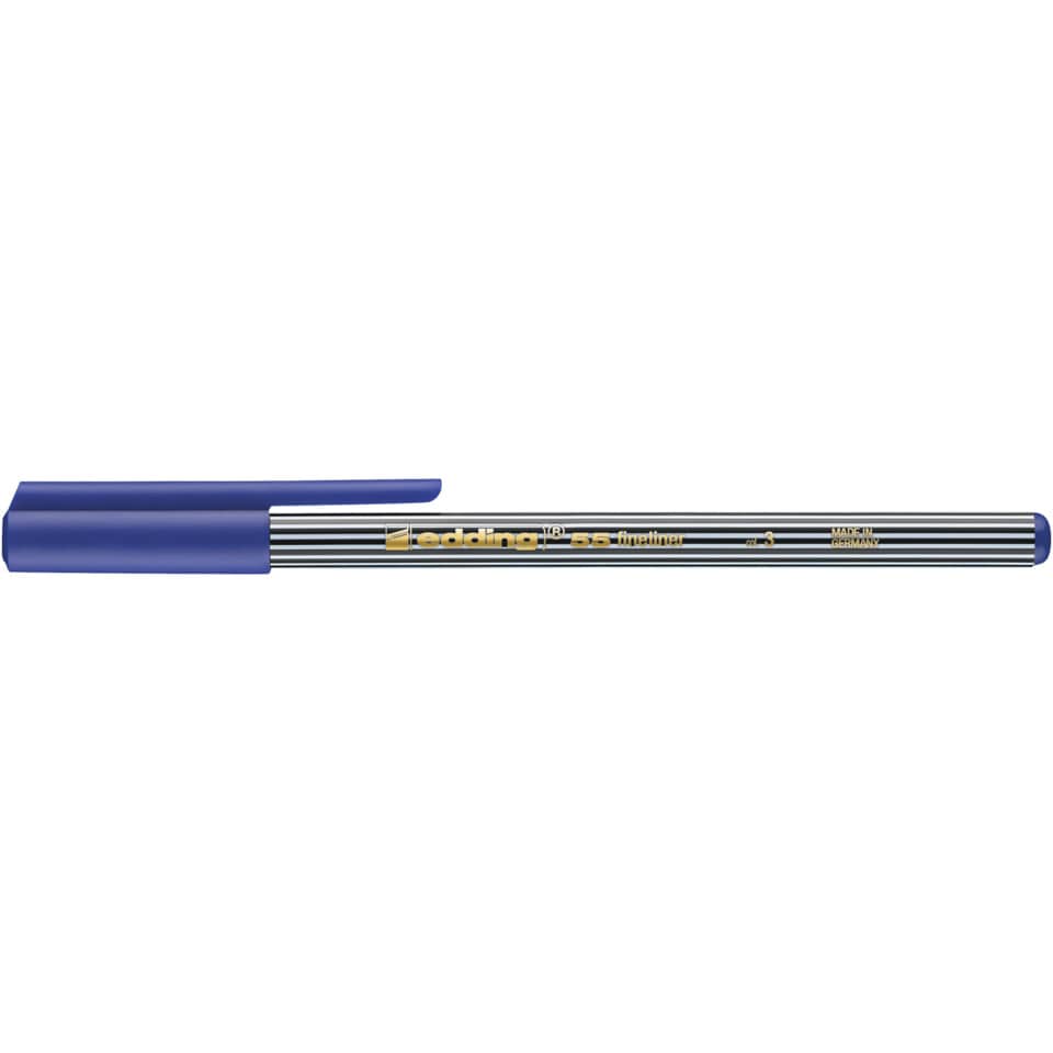 Feinliner 55, 0,3mm, blau EDDING 455003 EDDING 55-003  0.3mm