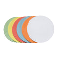 Moderationskarte - selbstklebend, Ø 140 mm, Altpapier, 300 Stück, sortiert FRANKEN UMZS1499 FRANKEN UMZS1499 300ST skl.