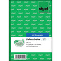 Lieferscheinbuch mit Empfangsschein, A6, mit Blaupapier, 2x50 Blatt SIGEL LI625