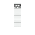 Ordnerrückenschild rado selbstklebend, 59 x 190 mm, kurz/breit, 10 Stück, weiß ELBA 100551826 ELBA 100551826 04617WE SK 10ST