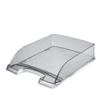 Briefkorb Transparent Plus, A4, Polystyrol, grau LEITZ 5226-00-92