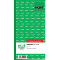Bonbuch - selbstdurchschreibend, 10,5 x 20 cm, 360 Abrisse, gelb SIGEL BO096 SIGEL BO096   360 Ab