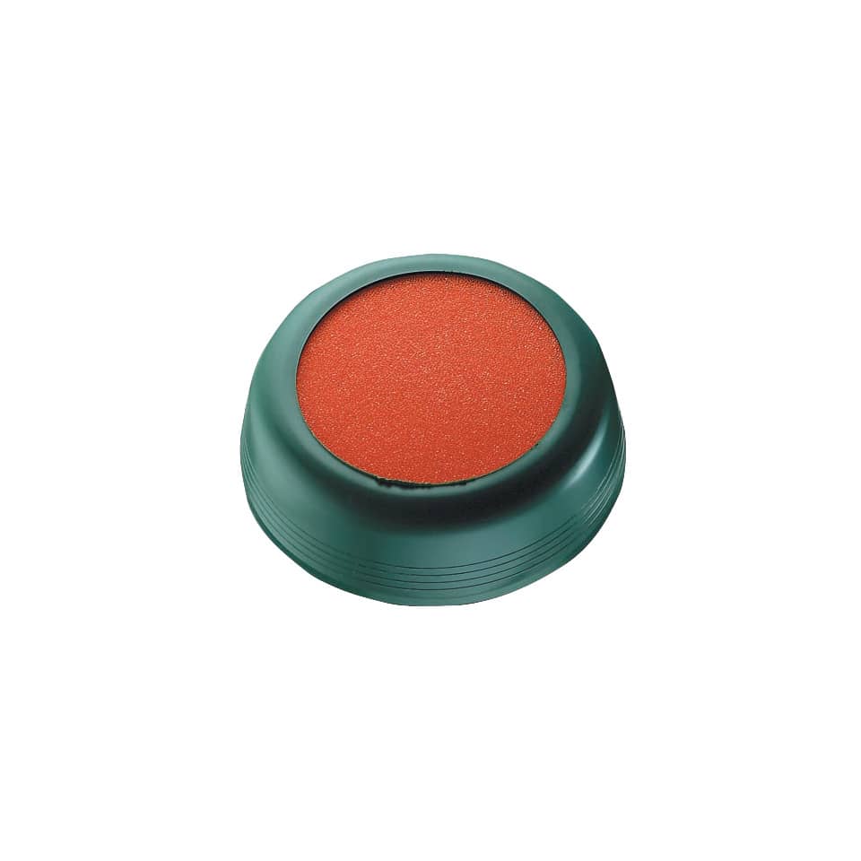 Anfeuchter Ø105 mm, elastische Hülle grün, Schwamm aus Kunststoff orange LÄUFER 70915 LÄUFER 70915/709915/69238
