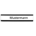 Namensschild magnetisch, 75 x 15 mm, 10 Stück, braun FRANKEN C126 FRANKEN C126/15x75mm
