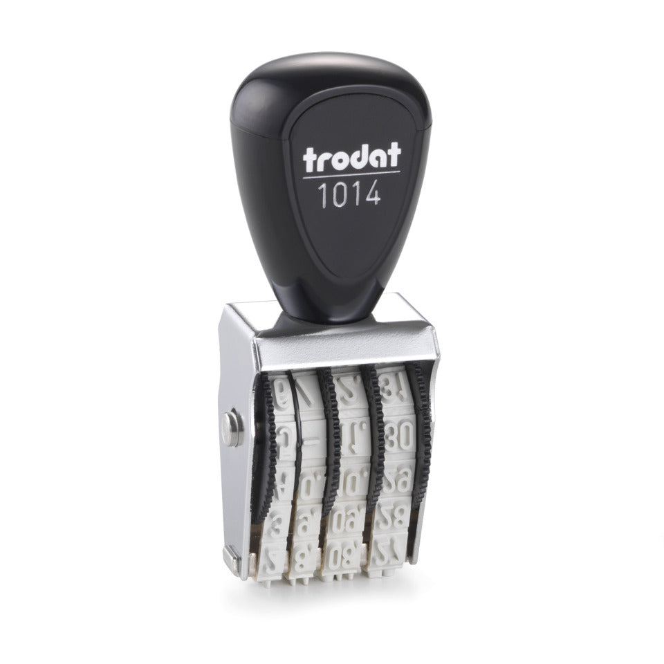 Datumstempel Classic, 4 mm, schwarz TRODAT 1014 TRODAT 1014 4x19mm