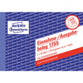 Einnahme-/Ausgabebeleg, A6 quer, selbstdurchschreibend, 2x40 Blatt AVERY ZWECKFORM 1755 ZWECKFORM 1755  2x40Blatt