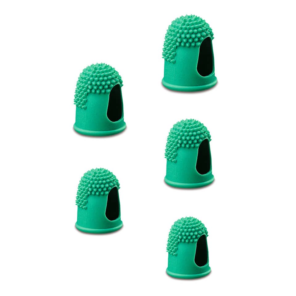 Blattwender Größe 2, Ø 15 mm, latexfrei, grün LÄUFER 77219 LÄUFER 77219 15mm Latex