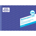 Wochenrapport mit Blaupapier, A5 quer, 100 Blatt AVERY ZWECKFORM 1310 ZWECKFORM 1310 Wochenrapport