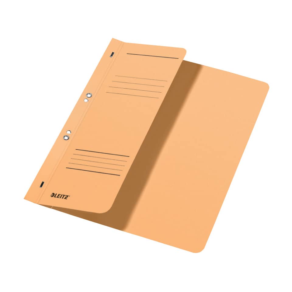 Ösenhefter, 1/2 Vorderdeckel, A4, kfm. Heftung, 250 g/m², Manilakarton, chamois LEITZ 3740-00-11 LEITZ 37400011 halber Deckel