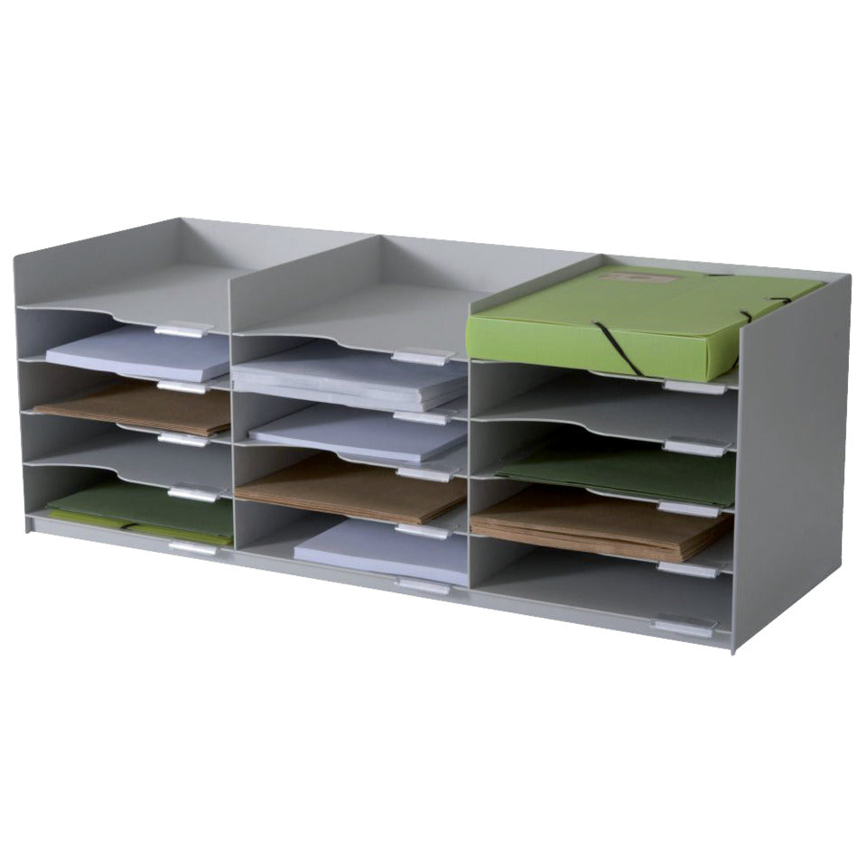 Sortierablage grau   15 Fächer PAPERFLOW 535.02 PAPERFLOW 535.02 15 Fächer