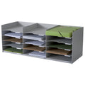 Sortierablage grau   15 Fächer PAPERFLOW 535.02 PAPERFLOW 535.02 15 Fächer