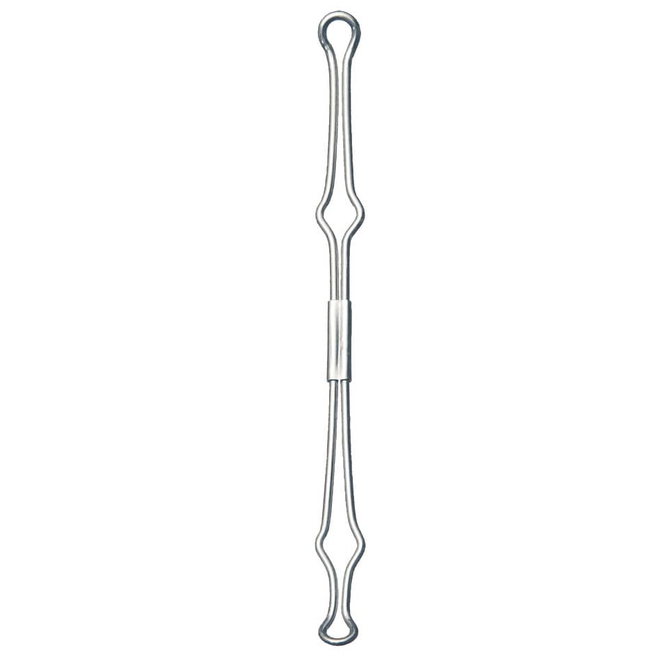 Drahtniederhalter, 80mm, 100 Stück VELOFLEX 2905 000 VELOFLEX 2905 000 8cm Abstand