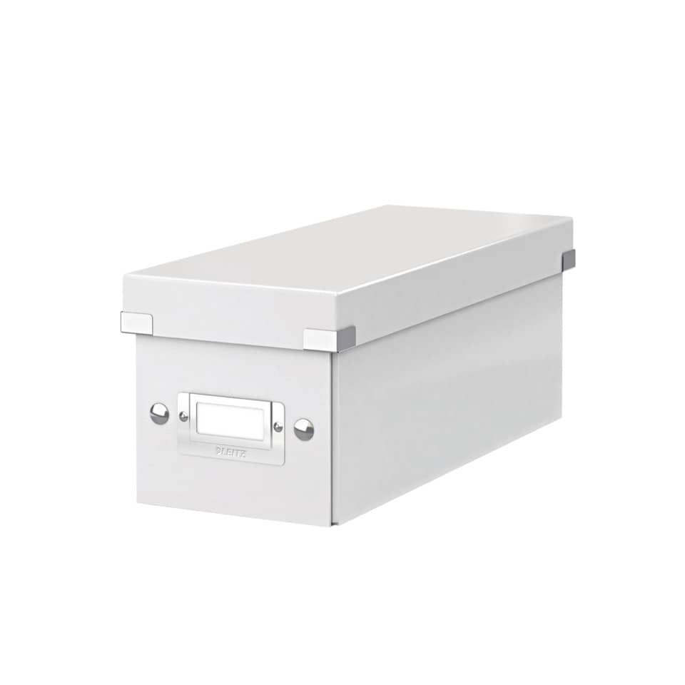 Archivbox Click & Store WOW CD, Graukarton, weiß LEITZ 6041-00-01 LEITZ 6041-00-01 Click&Store