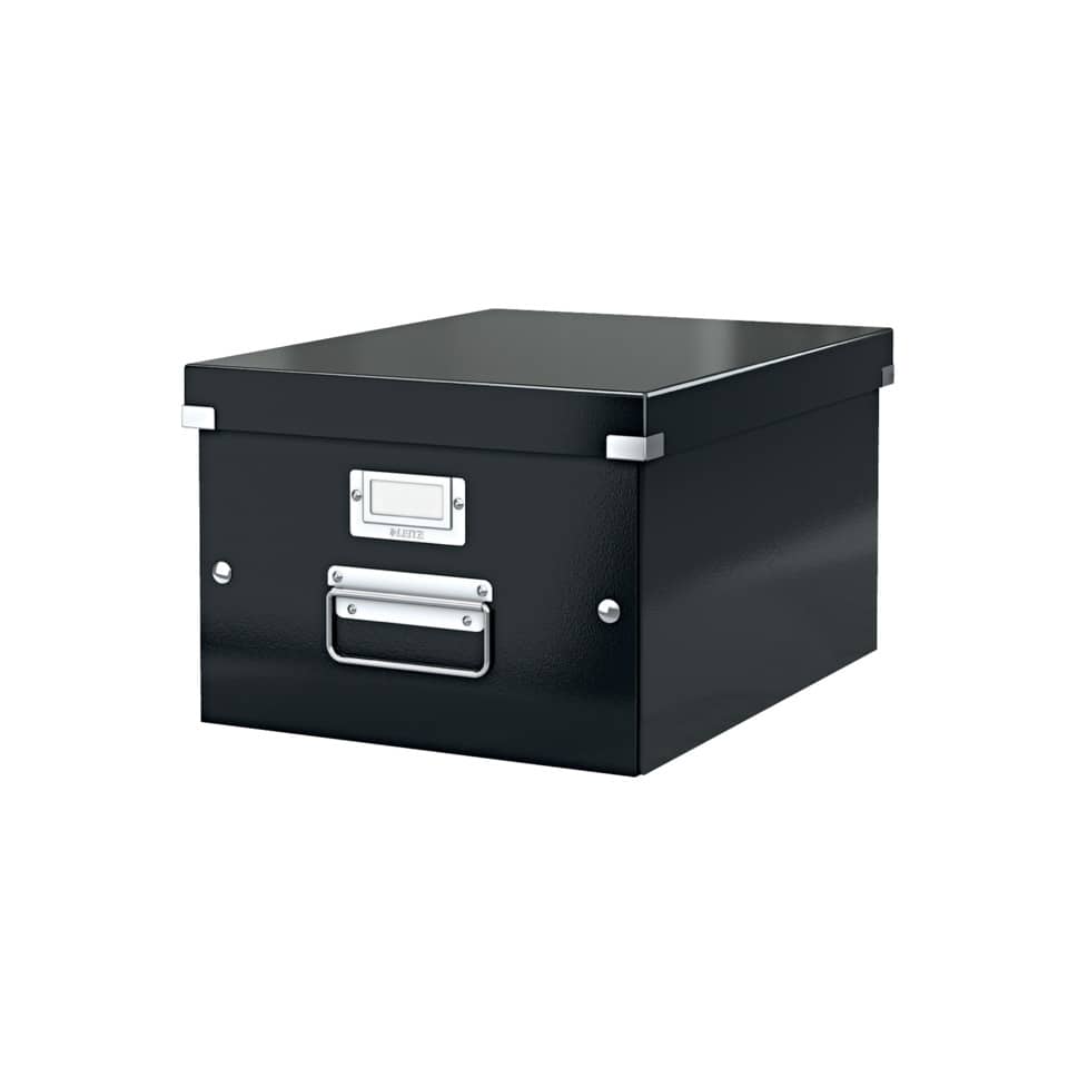 Archivbox Click & Store WOW Mittel, Graukarton, schwarz LEITZ 6044-00-95 LEITZ 6044-00-95 Click&Store