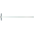 Zeichenschiene, rostfreier Edelstahl, mm-Teilung an beiden Kanten, 100 cm RUMOLD 313100