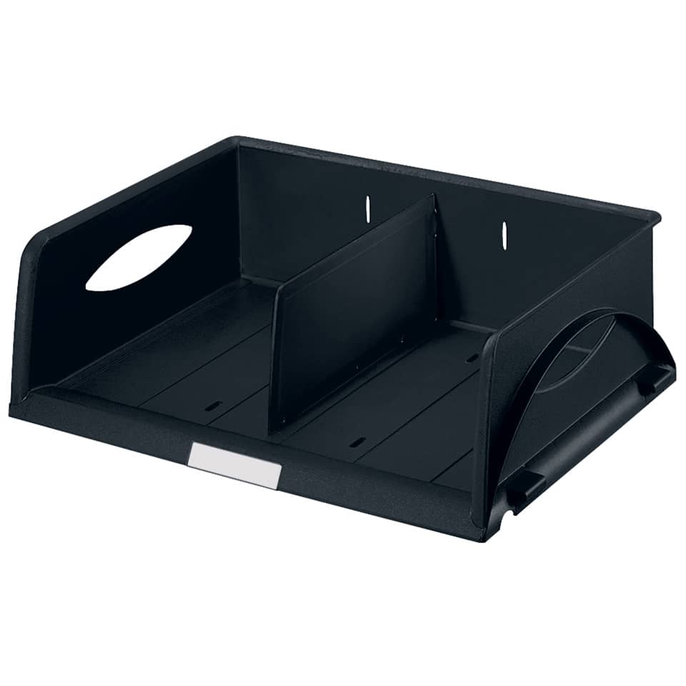 Briefkorb Sorty, A4/C4, Polystyrol, schwarz LEITZ 5230-00-95