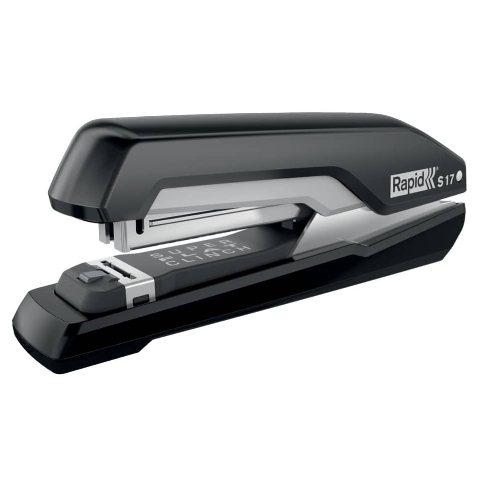 Heftgerät Supreme S17, 30 Blatt, Einlegetiefe 60 mm, schwarz/grau RAPID 5000537 RAPID 5000537  30 Blatt
