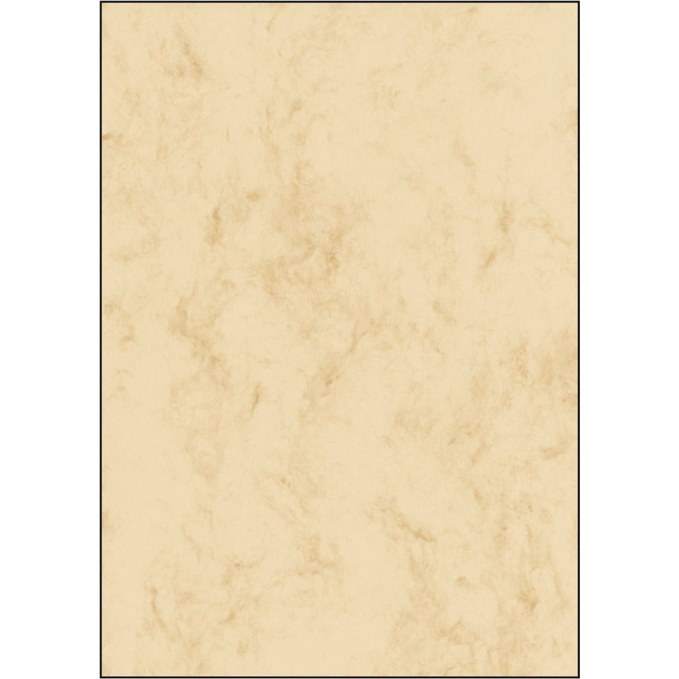 Design Papier Marmor, A4, 90g/m², 25 Blatt, beige SIGEL DP181 SIGEL DP181 Marmor 90g