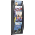 Wand-Prospekthalter Quick Blick - A5, schwarz