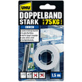 Montageband DOPPELBAND STARK, für den Innenbereich, 1,5 m x 19 mm, Blister UHU 46855 UHU 46855 Infokarte 19 mm 1,5m