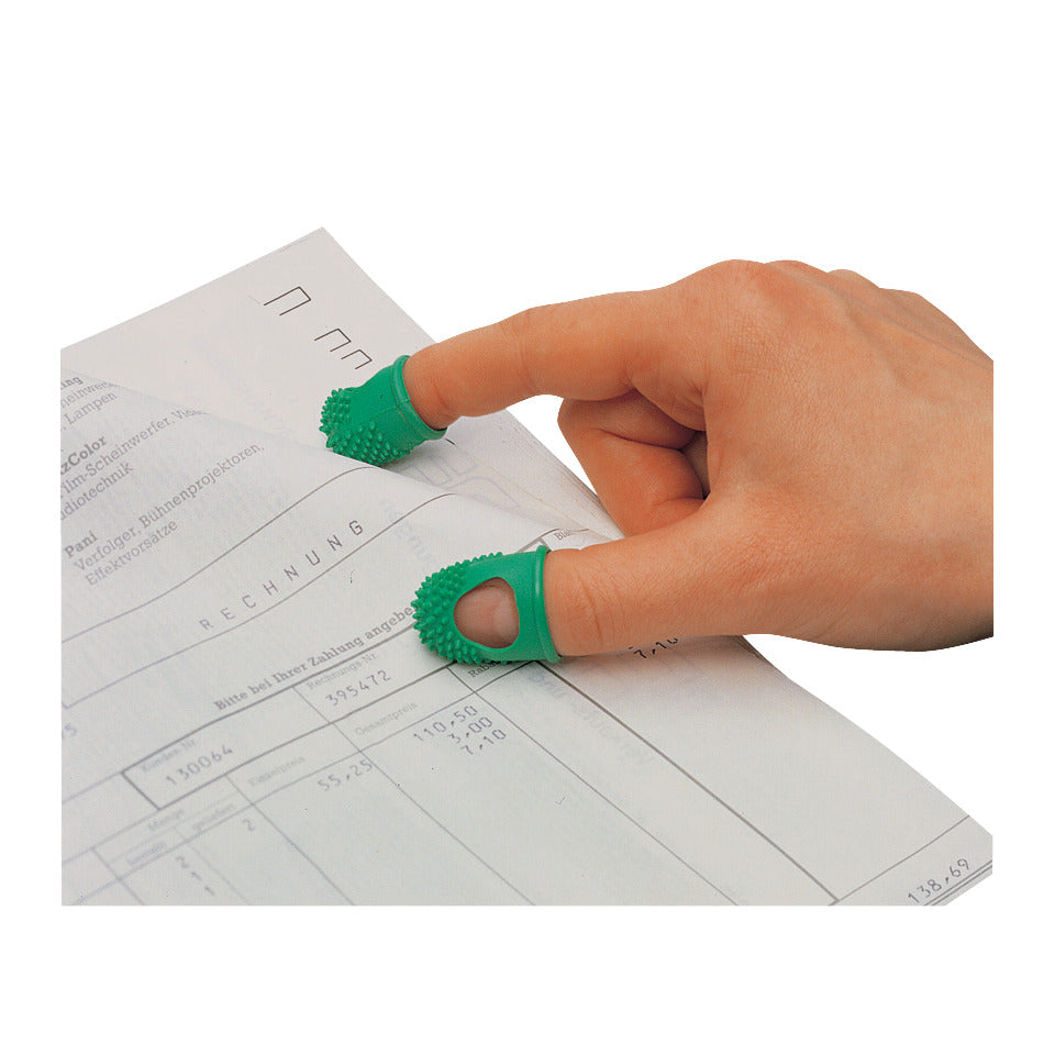 Blattwender Größe 1, Ø 12 mm, latexfrei, grün LÄUFER 77119 LÄUFER 77119 12mm Latex