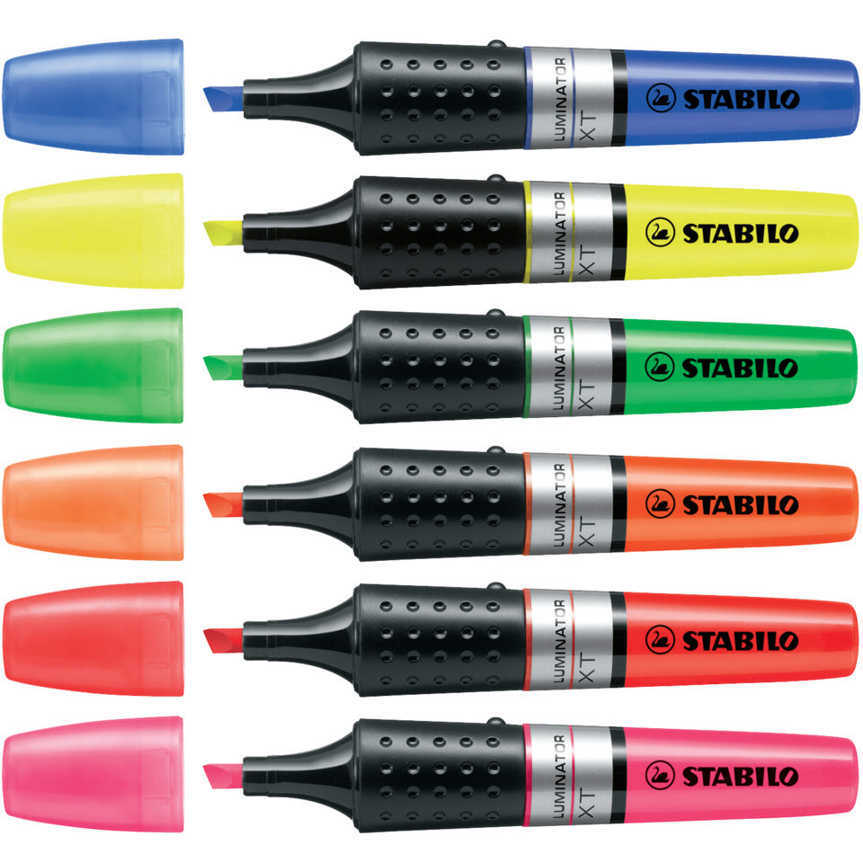 Textmarker LUMINATOR®, 2-5mm, gelb STABILO 71/24