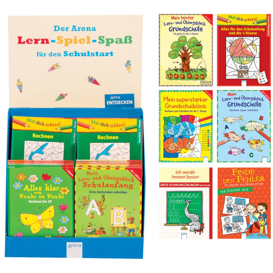Beschäftigungsbuch Schulstart   24Expl. ARENA 19819-4 ARENA 19819-4 19Expl.