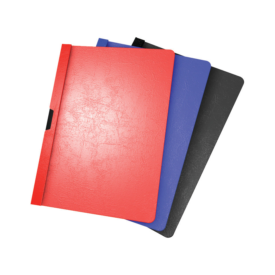Klemmmappe, A4, transparent schwarz Q-CONNECT KF00459 Q-CONNECT KF00459 Metallclip