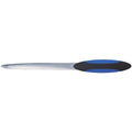 Brieföffner Soft mit gerade Klinge, 23cm, Edelstahl, schwarz/blau WEDO 147954 WEDO 147954 Soft Griff
