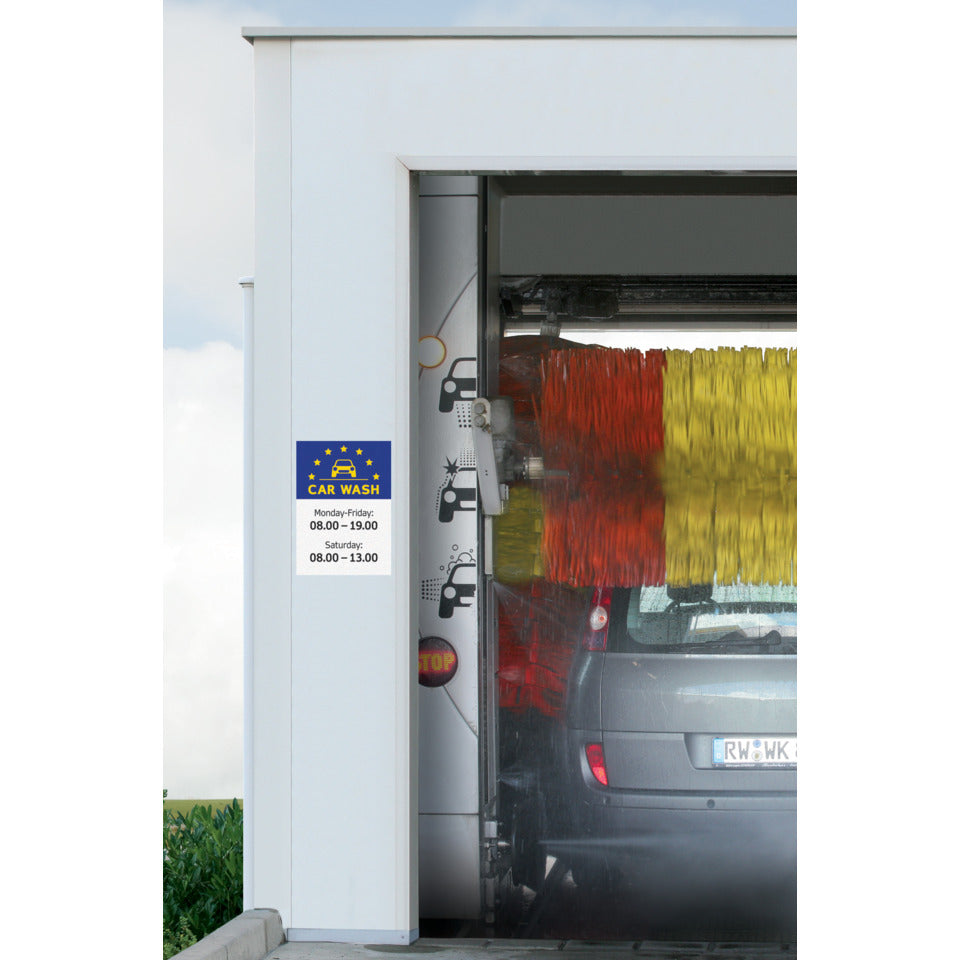 Folienetiketten stark haftend, 210x297mm, wetterfest, 10 Stück, weiß HERMA 9500 HERMA 9500 wetterf. 10 St. extra stark