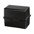 Karteibox DIN A8 quer, mit A-Z Register und 100 Karten, schwarz HAN 978-13D HAN 978-13 Kt+Reg,