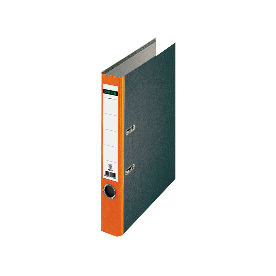Ordner Standard, mit Farbrücken, mit Schlitzen, A4, 52 mm, orange CENTRA 221126