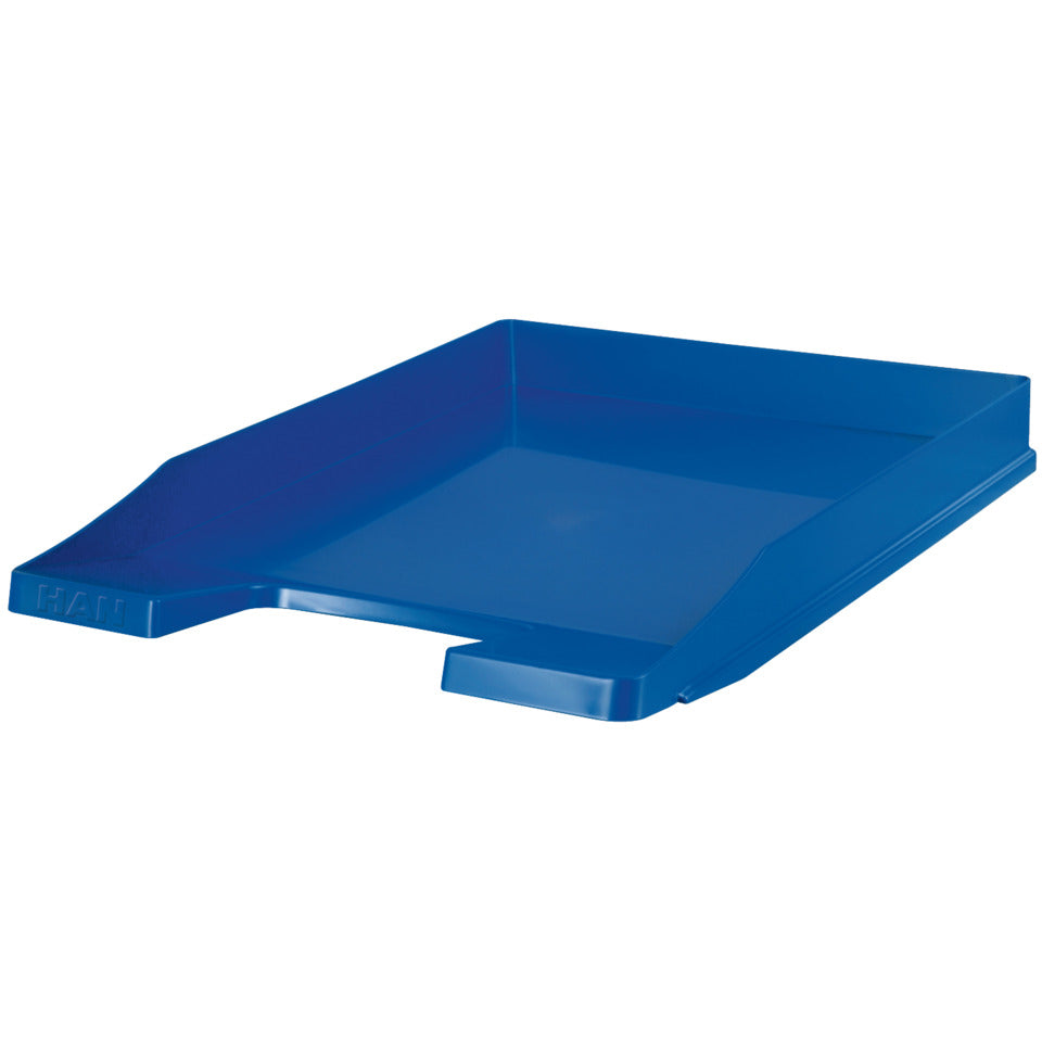 Briefablage JUNIOR, DIN A4/C4, flach, stabil, stapelbar, blau HAN 1025-14D