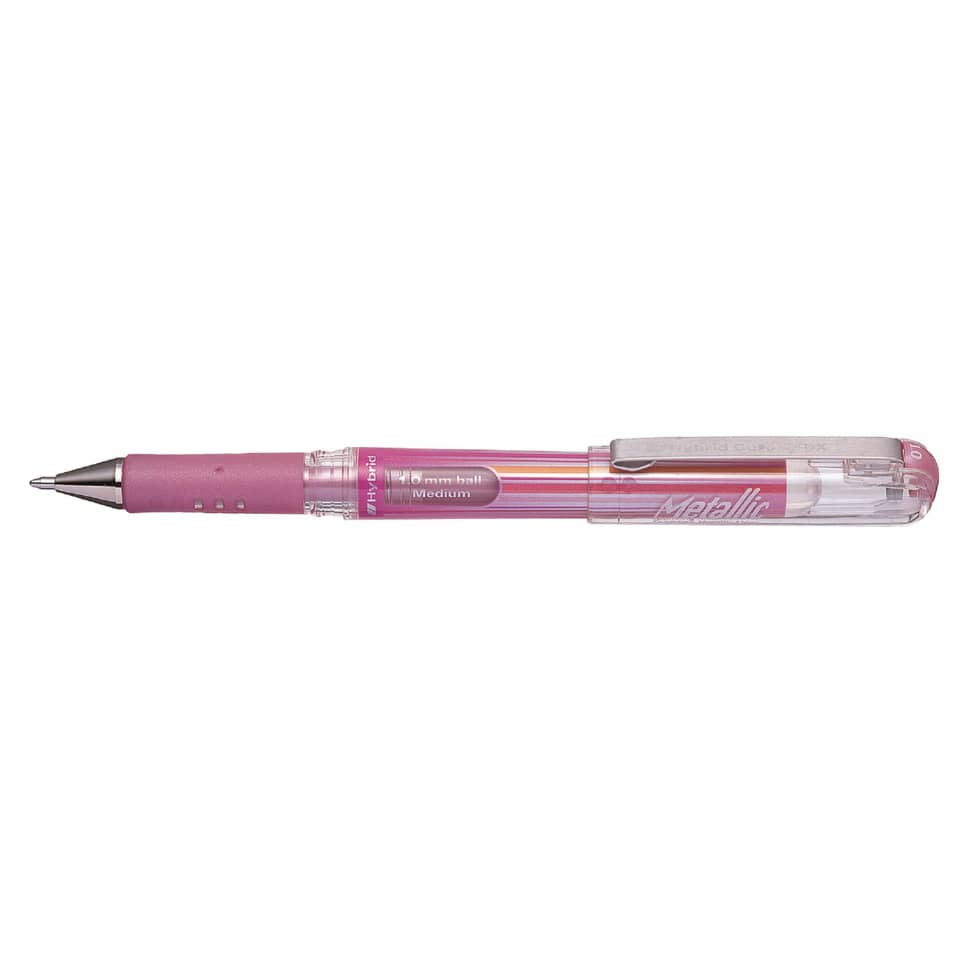 Gel-Tintenroller Hybrid Gel Grip DX K230, 0,5mm, metallic pink PENTEL K230MPO PENTEL K230-MPO Grip DX