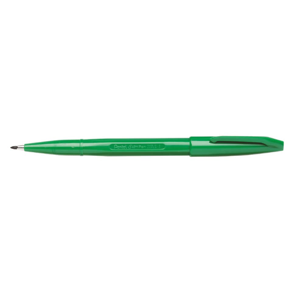 Faserschreiber Sign Pen S520, 0,8mm, grün PENTEL S520-D