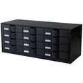 Schubladenelement für Rollladenschrank easyOffice schwarz